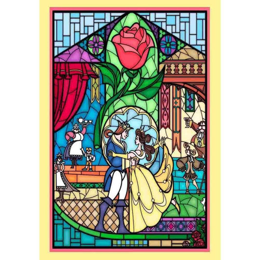 DIY 5D Disney Diamond Painting Full Drill Beauty & The Beast Art Craft