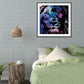 Diamond Painting - Full Round - Galaxy Tiger
