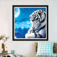 Diamond Painting - Partial Round - Tiger 1