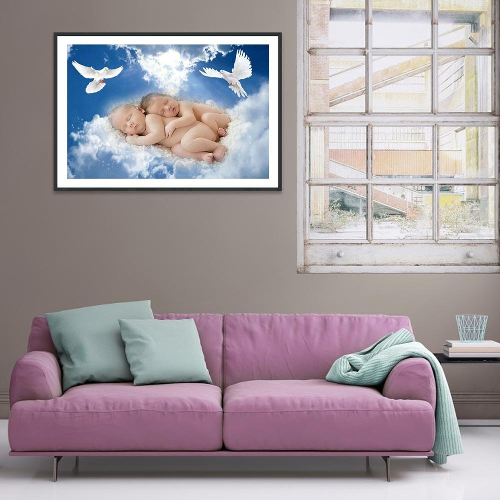 Diamond Painting - Full Round - Cute Baby C