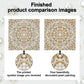 DIY Pearl Painting With Frame - Handmade Self-Adhesive Pearls - Mandala (25*25cm) E
