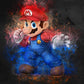 5D Diy Diamond Painting Kit Full Round Beads Mario