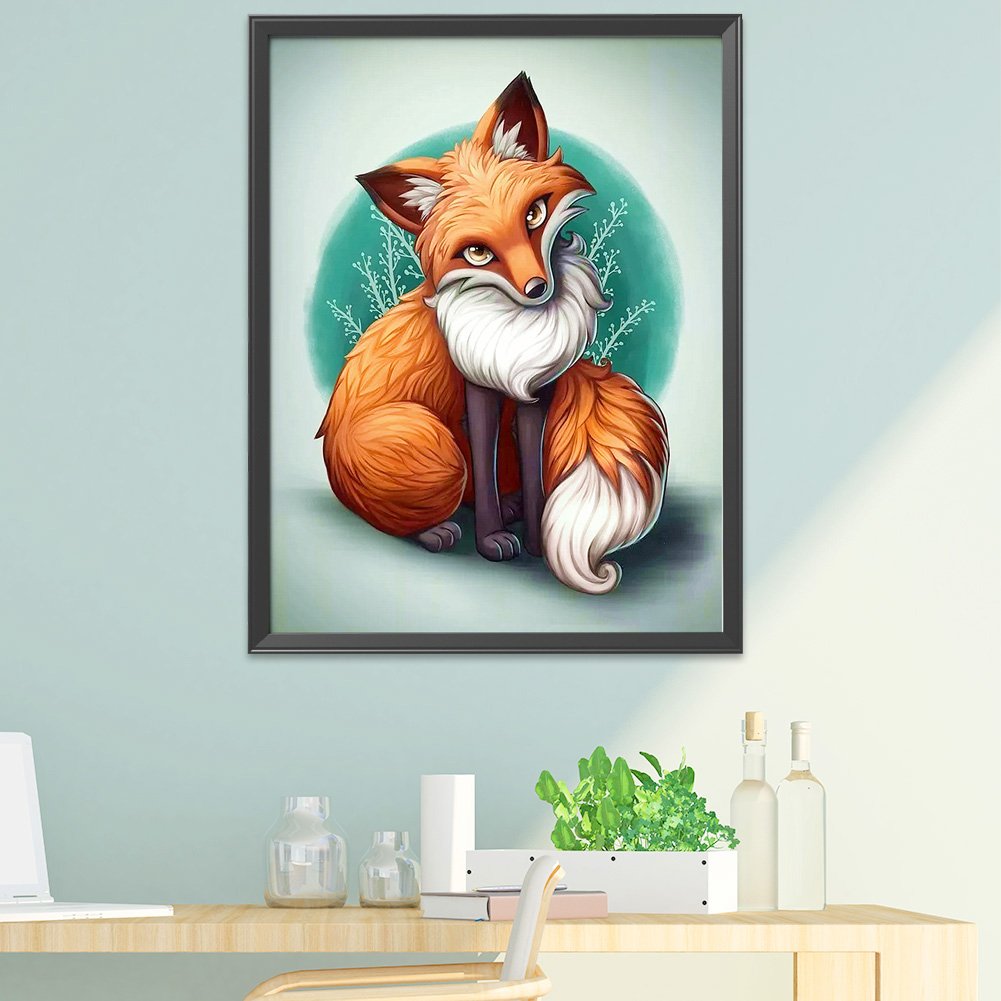 11ct Stamped Cross Stitch - Fox(36*46cm)