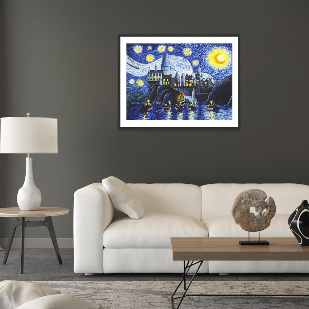 Diamond Painting - Full Round / Square - Starry Night A