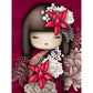 5D Diy Diamond Painting Kit Full Round Beads Japanese Doll