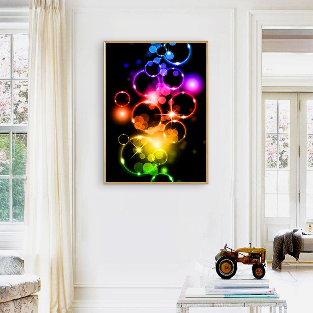 Diamond Painting - Full Round - Bubble Circle A