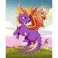 11ct Stamped Cross Stitch Dragon (40*50cm)