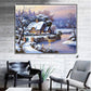 Diamond Painting - Full Round - Snow House 3