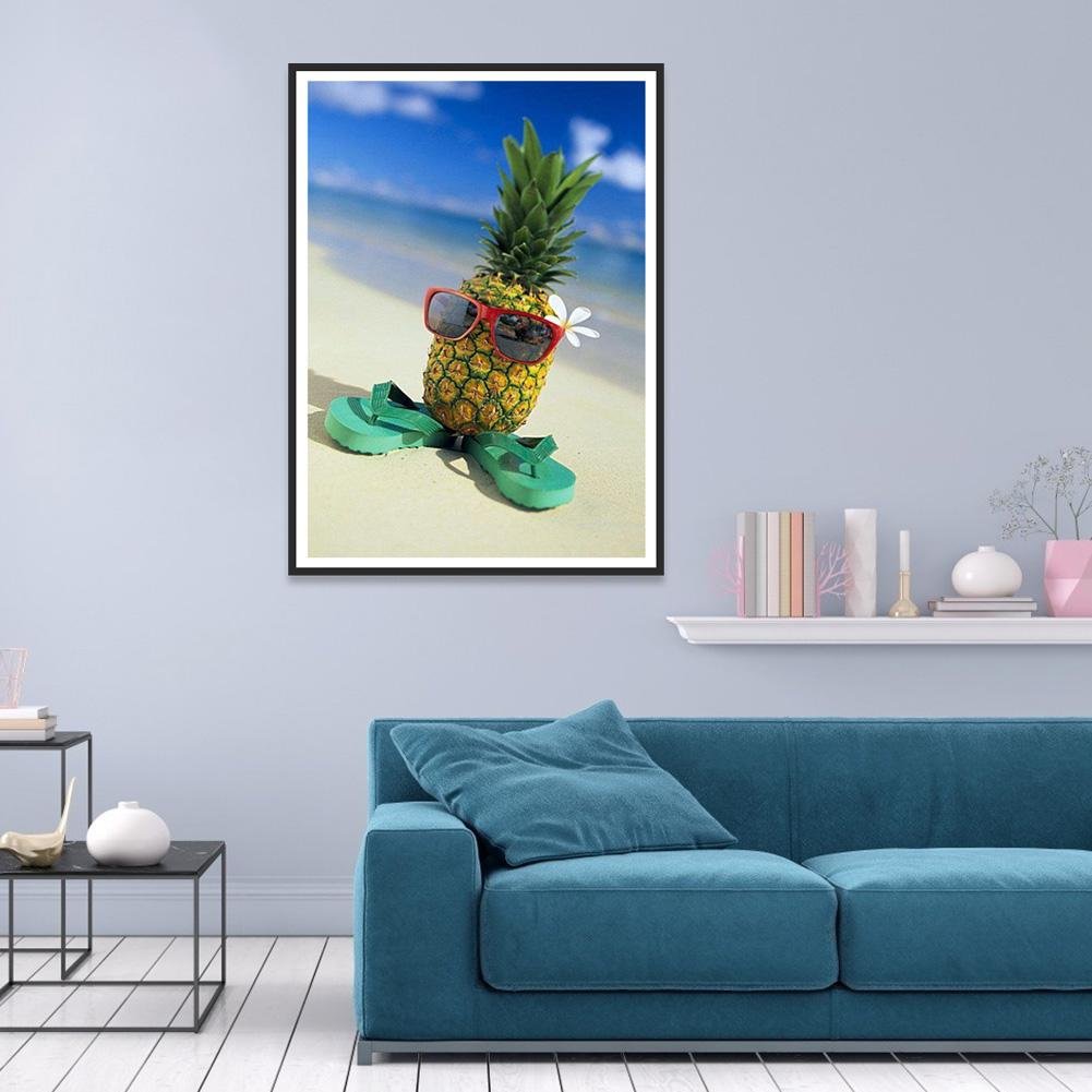 Diamond Painting - Full Round - Beach Holiday Pineapple