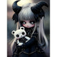 Diamond Painting - Full Round / Square - Girl Doll E