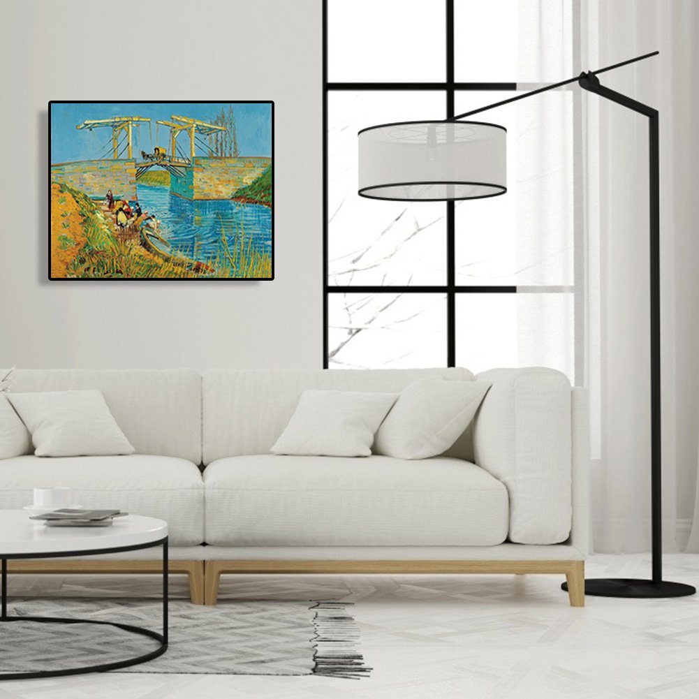 Paint By Number - Oil Painting - Water under Bridge (40*50cm)
