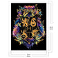 11CT Stamped Cross Stitch - School Symbol(40*50CM)