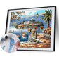 Paint By Number - Oil Painting - Seaside Scenery (40*50cm) B