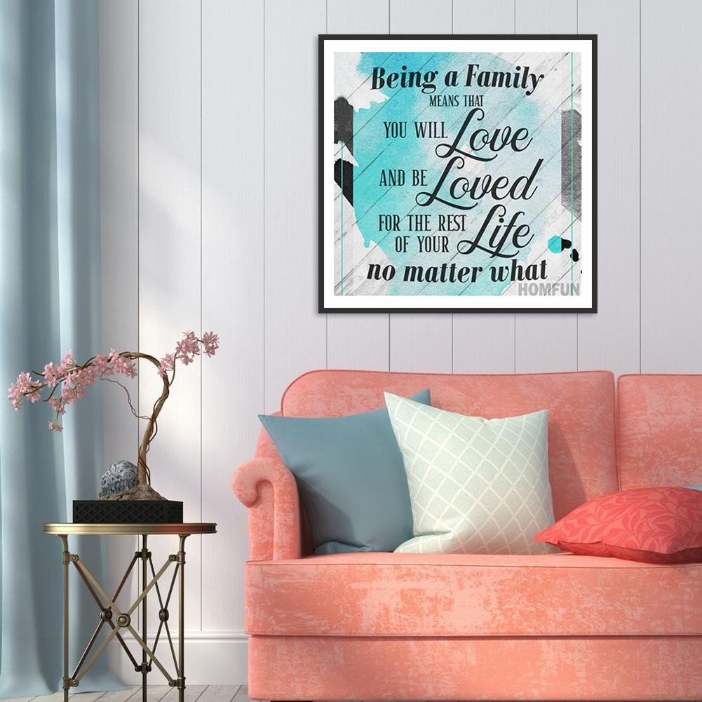 Diamond Painting - Full Round - Family Love A