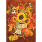 5D Diy Diamond Painting Kit Full Round Beads Pumpkin Sunflower