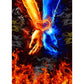 5D Full Drill Diamond Painting Fire & Ice Hands