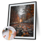 Oil Painting By Numbers Kits Jungle Canvas Acrylic Color Drawing Picture