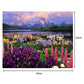 Flower Cluster Plant Oil Painting By Numbers DIY Canvas Coloring Picture