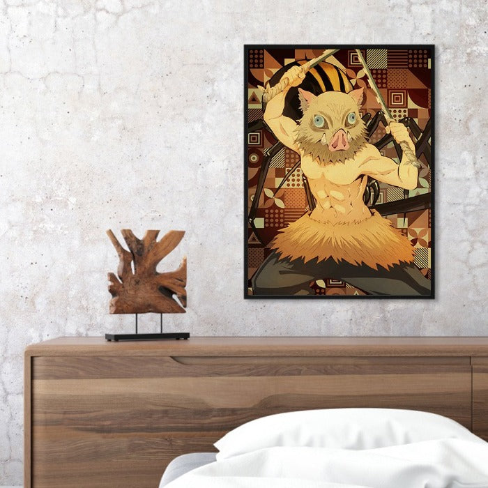 Oil Paint By Numbers DIY Anime Hand Painted Canvas Picture