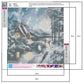 Diamond Painting - Full Round - Snow House 1