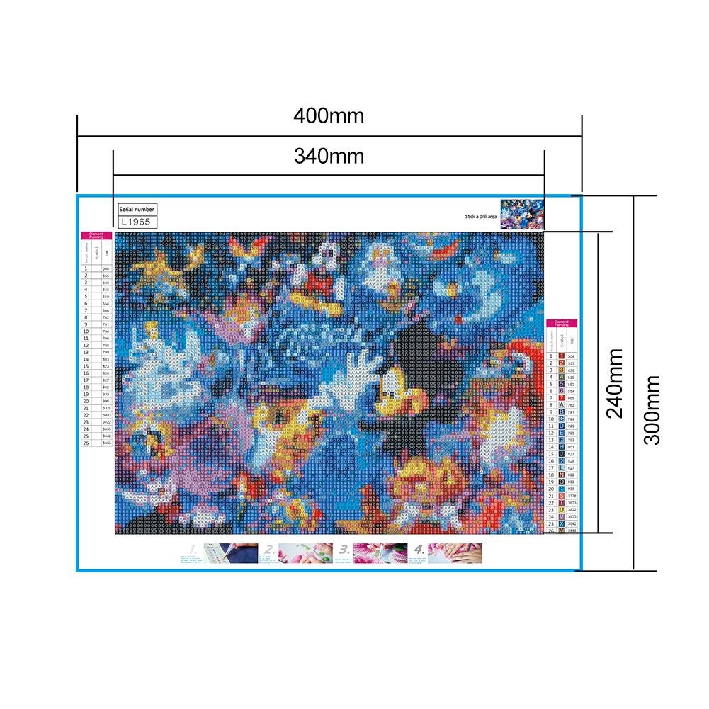Diamond Painting - Full Round - Magic World