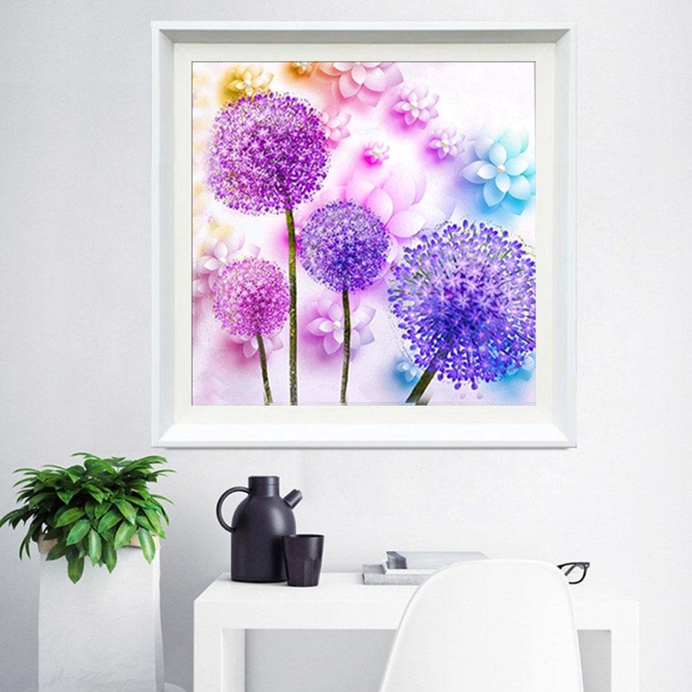 Diamond Painting - Full Round - Dandelion B