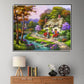 5D DIY Diamond Painting - Full Round - Countryside House