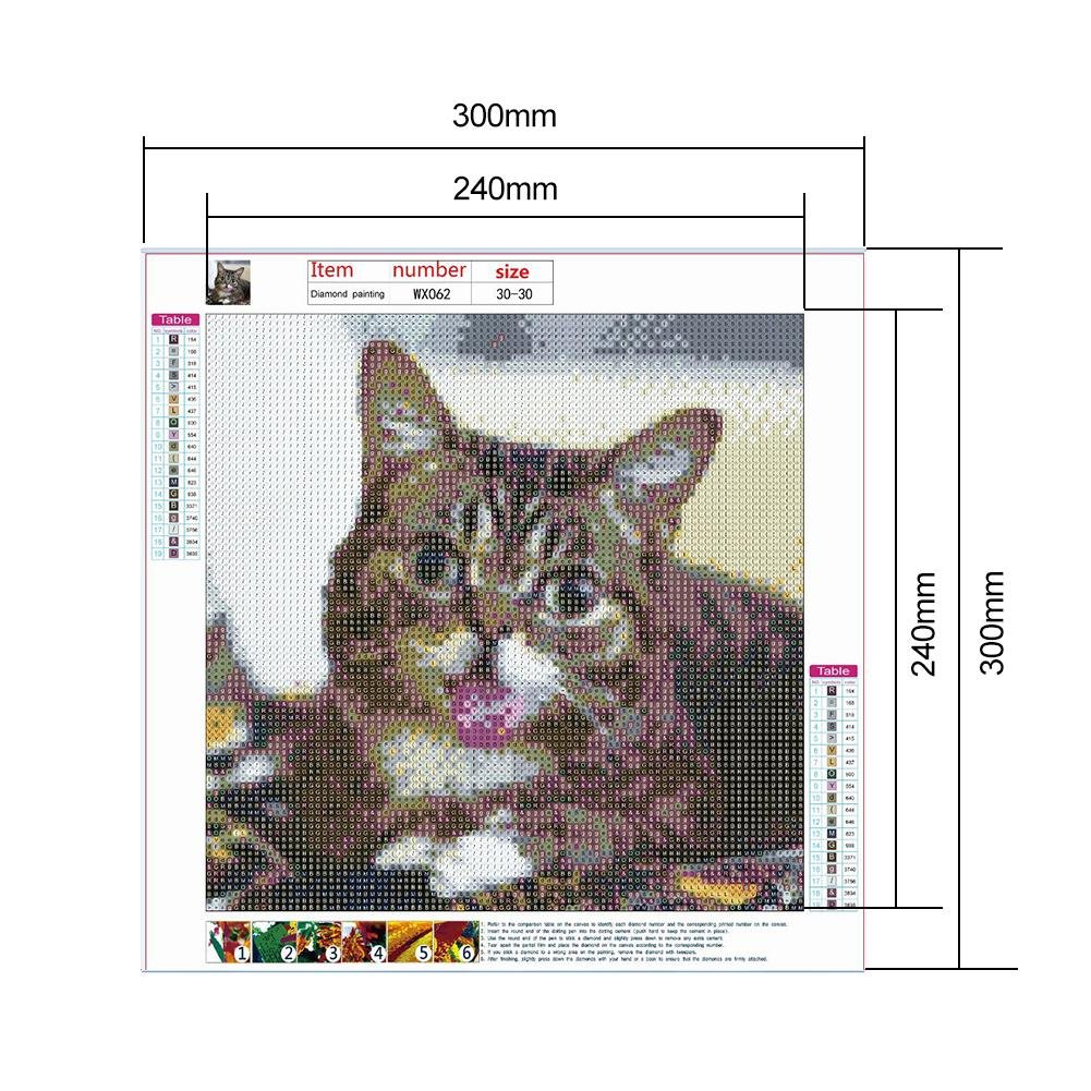 5D DIY Diamond Painting Kit - Full Round - Cat A
