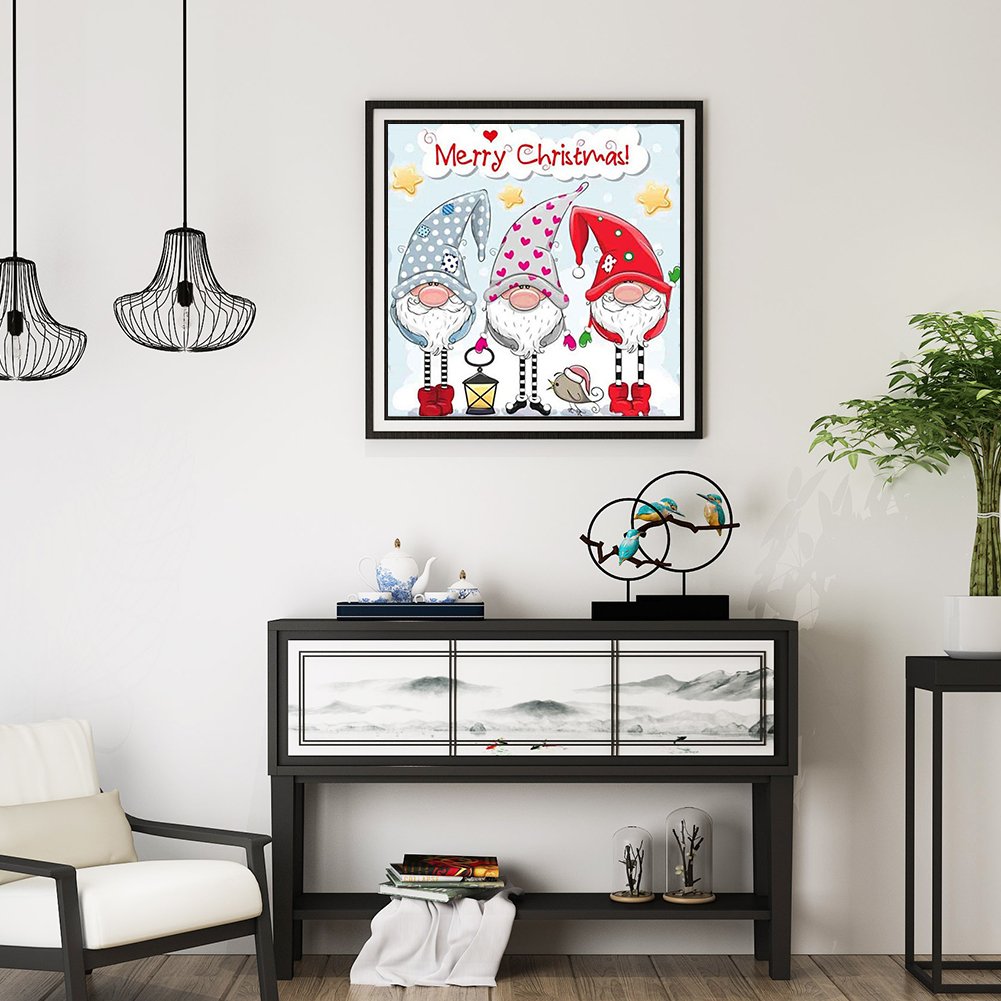 Diamond Painting - Full Round - Merry Christmas