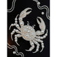 DIY Pearl Painting With Frame - Handmade Self-Adhesive Pearls - Crab (30*40cm)
