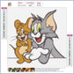 5D DIY Diamond Painting Kit - Full Round - Tom & Jerry