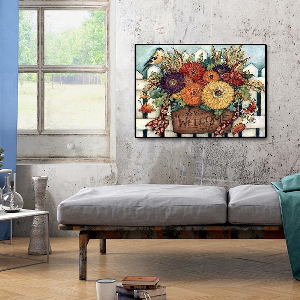 Diamond Painting - Full Round - Welcome