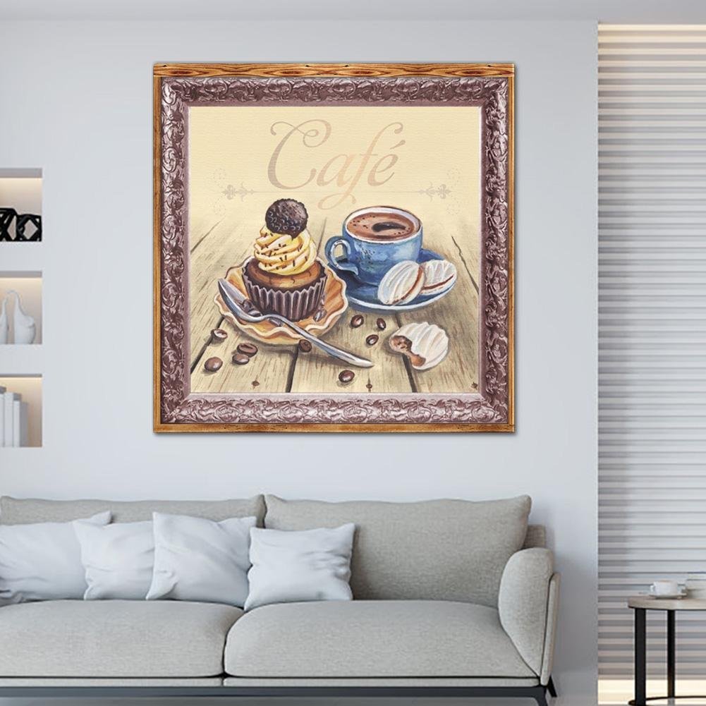 Diamond Painting - Full Round - Coffee C
