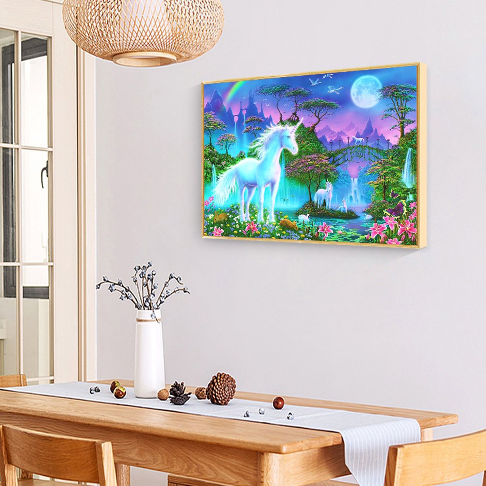 Diamond Painting - Full Round - Unicorn C