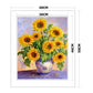 11ct Stamped Cross Stitch - Blooming Sunflowers (40*50cm)
