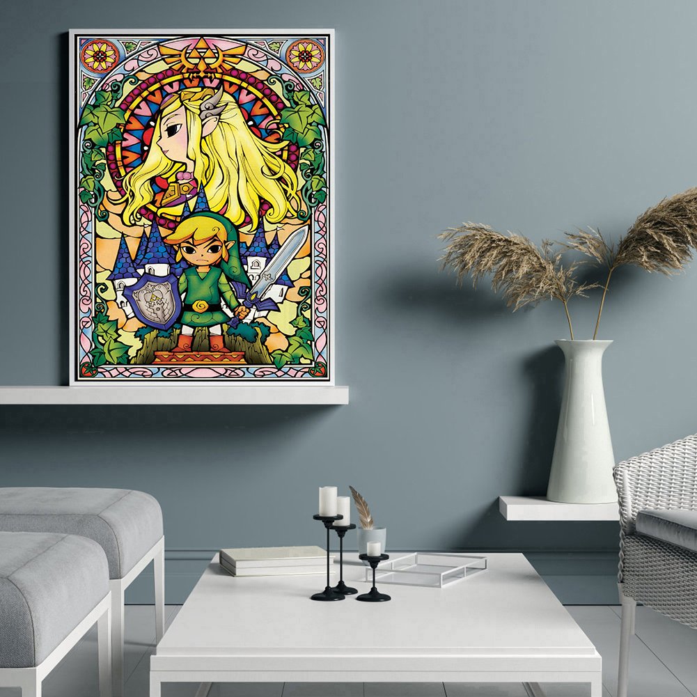 Diamond Painting - Full Round -  Legend of Zelda
