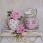 Diamond Painting - Full Round - Pink Cups