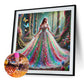 Diamond Painting - Full Round / Square - Girl In Forest
