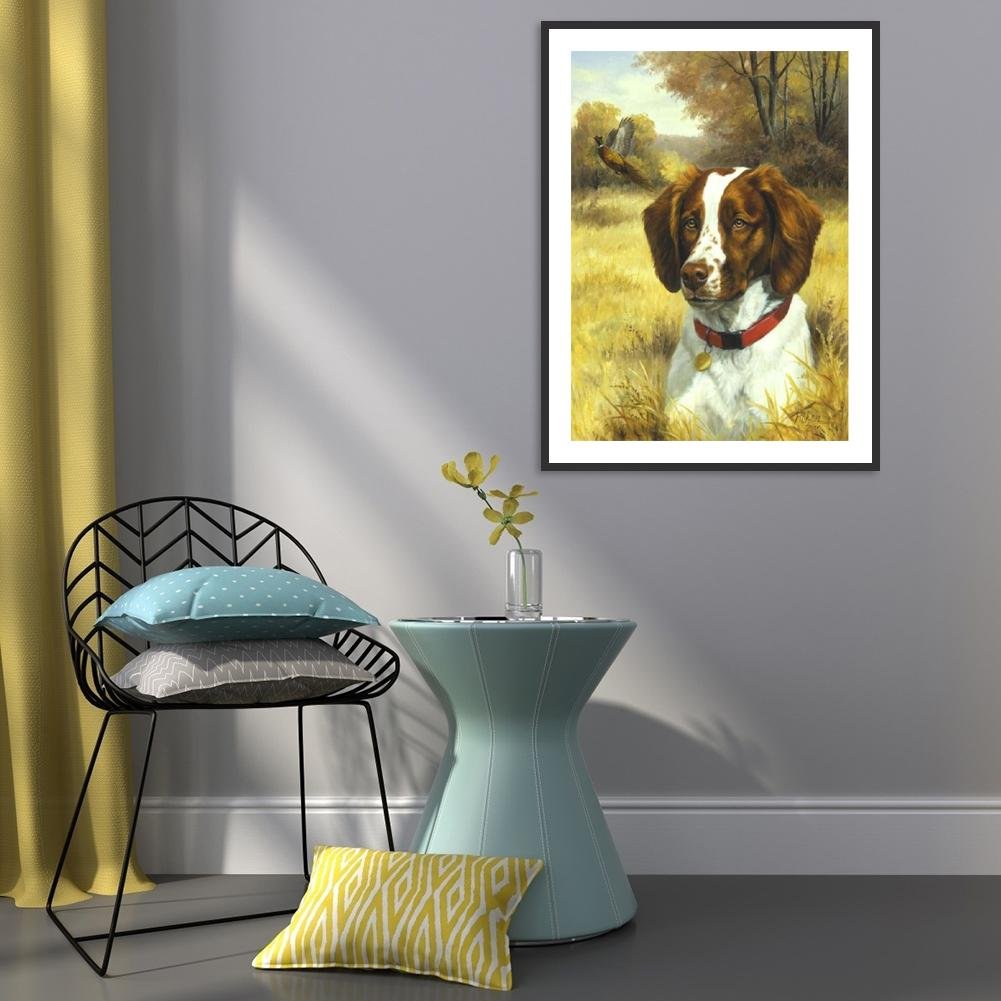 Diamond Painting - Full Round - Dog 26