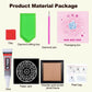 DIY Pearl Painting With Frame - Handmade Self-Adhesive Pearls - Mandala (27*27cm) A