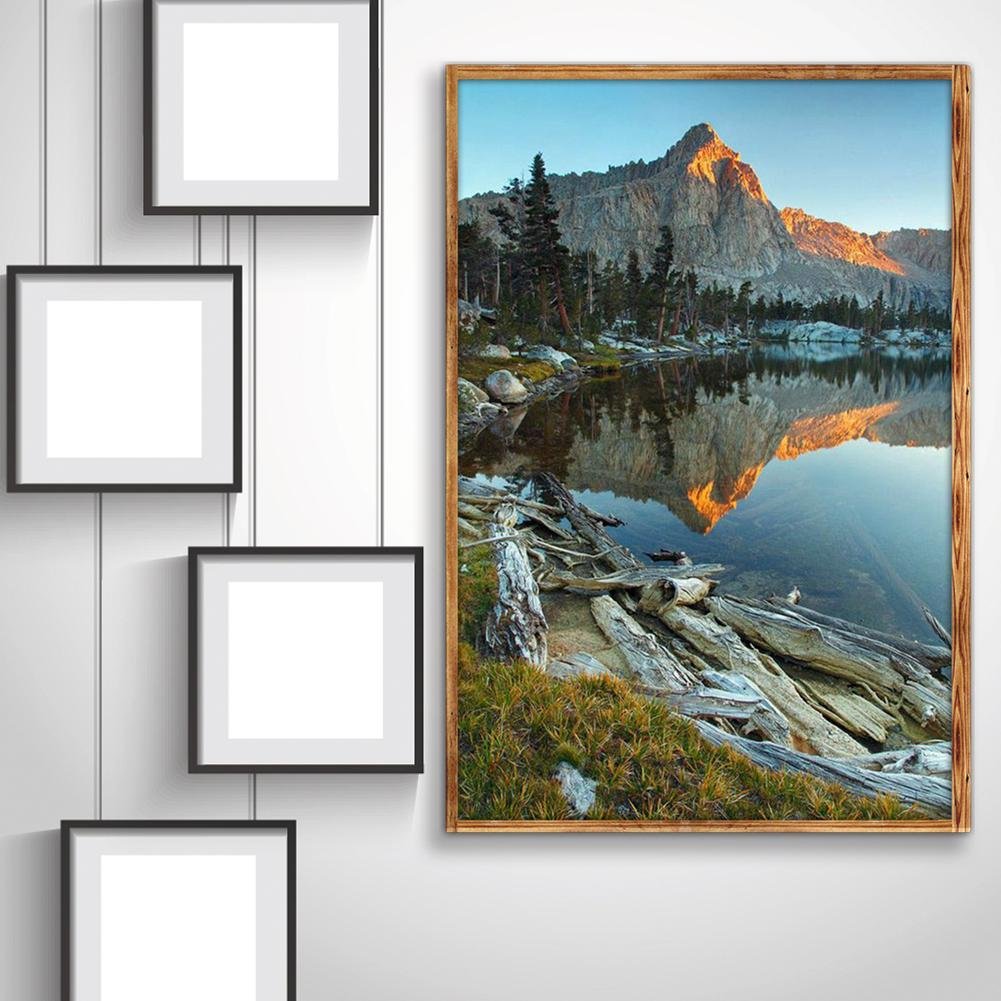 Diamond Painting - Full Round - Lake Mountain A