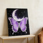 DIY Pearl Painting With Frame - Handmade Self-Adhesive Pearls - Butterfly (30*40cm) C