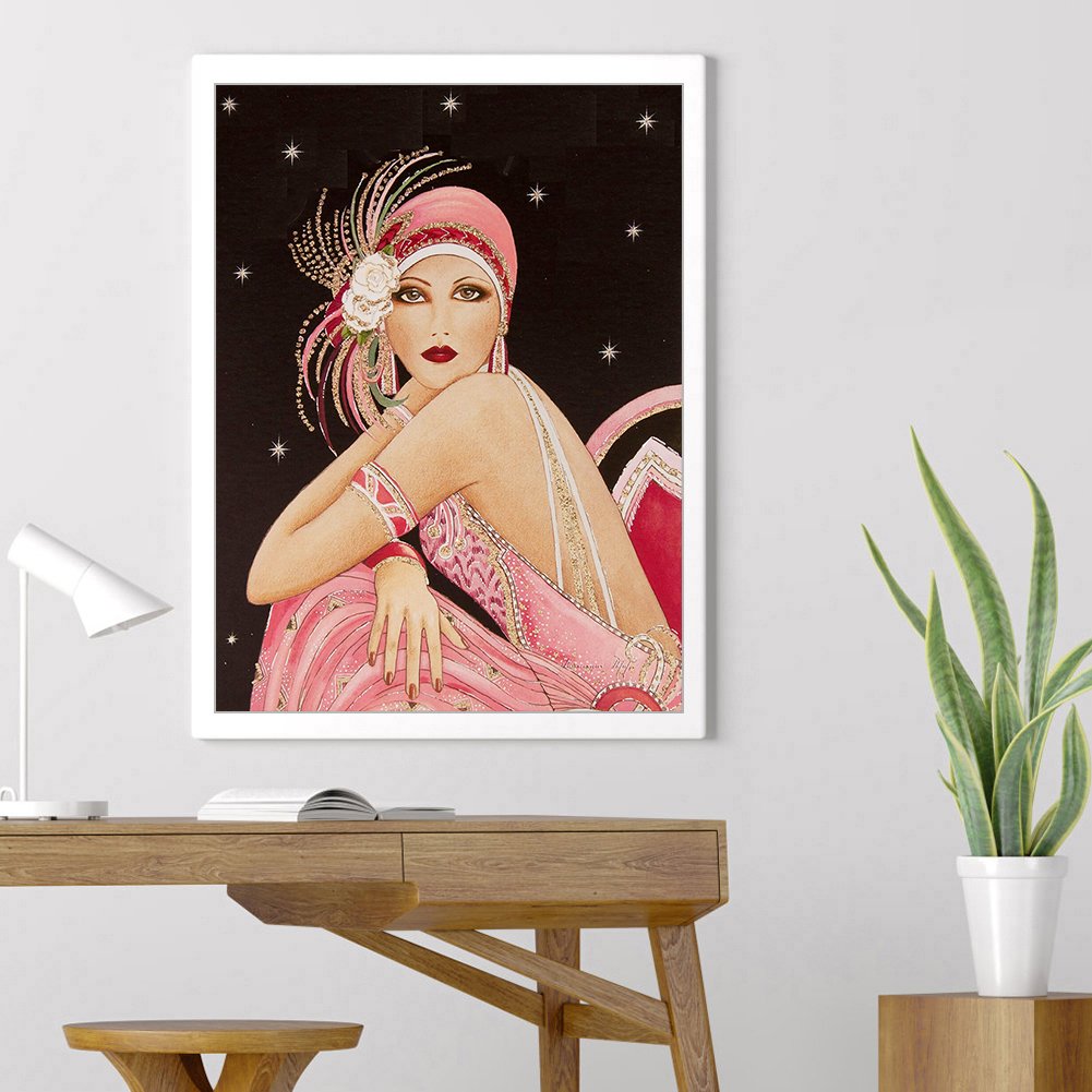 Diamond Painting - Full Round - Lady A