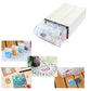 Drawer Drill Painting Storage Box Set Round Bottle (22pcs Beige  Single)
