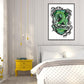 Diamond painting - Full Round - Green Dragon B