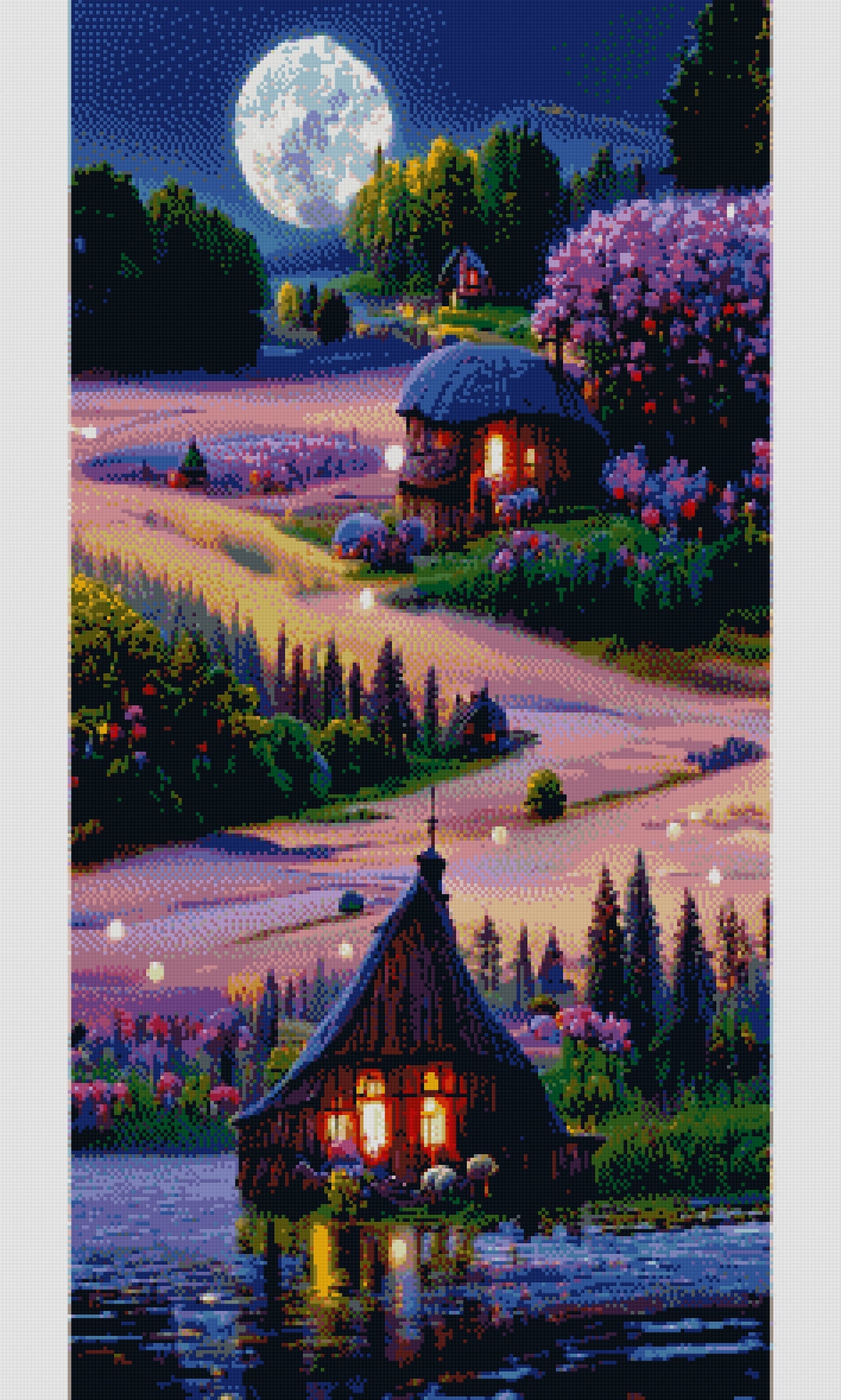 Full Round/Square Diamond Painting Kits | Scenery 40x70cm 50x80cm K