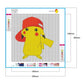 Diamond Painting - Full Round - Cute Pikachu A