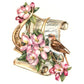 Diamond Mosaic Embroidery Kit Flower Musical Instrument