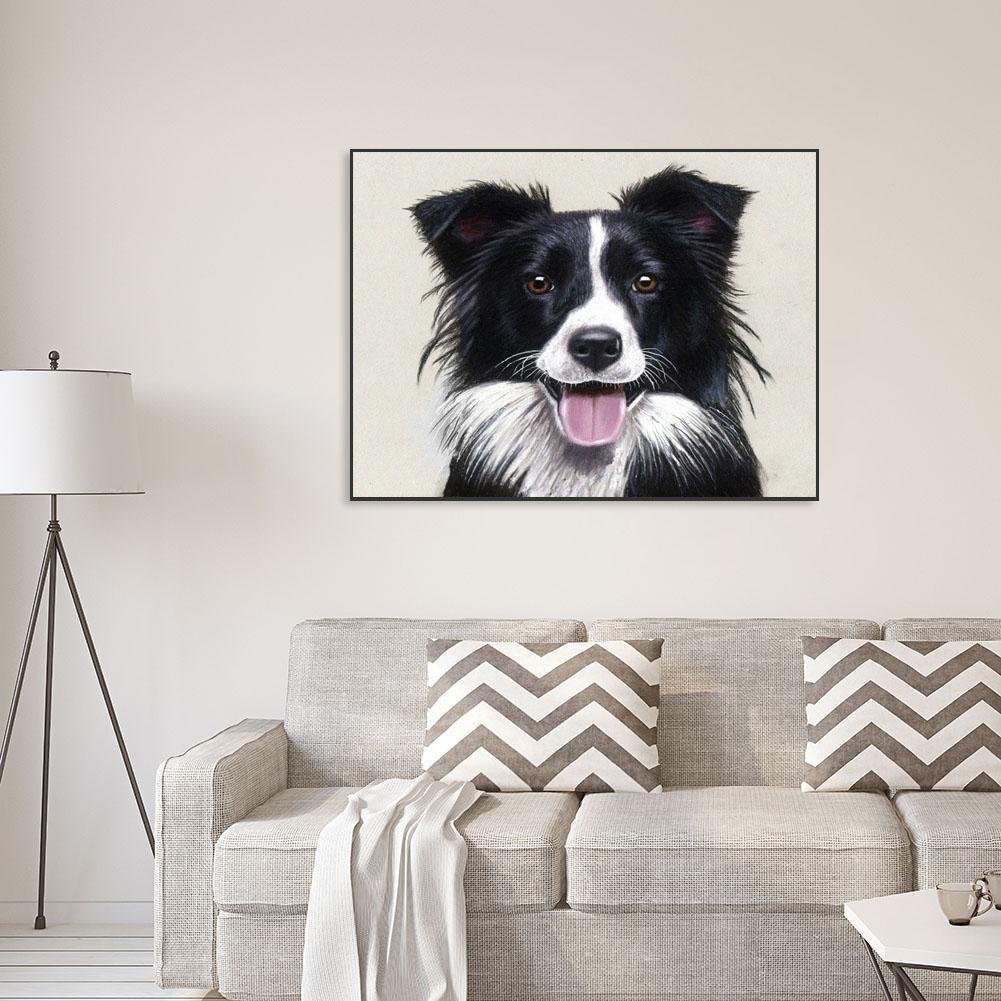 Diamond Painting - Full Round - Dog 16
