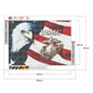 Diamond Painting - Full Round - US Flag Eagle